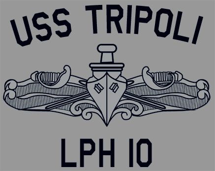 US Navy USS Tripoli LPH 10 T Shirt  