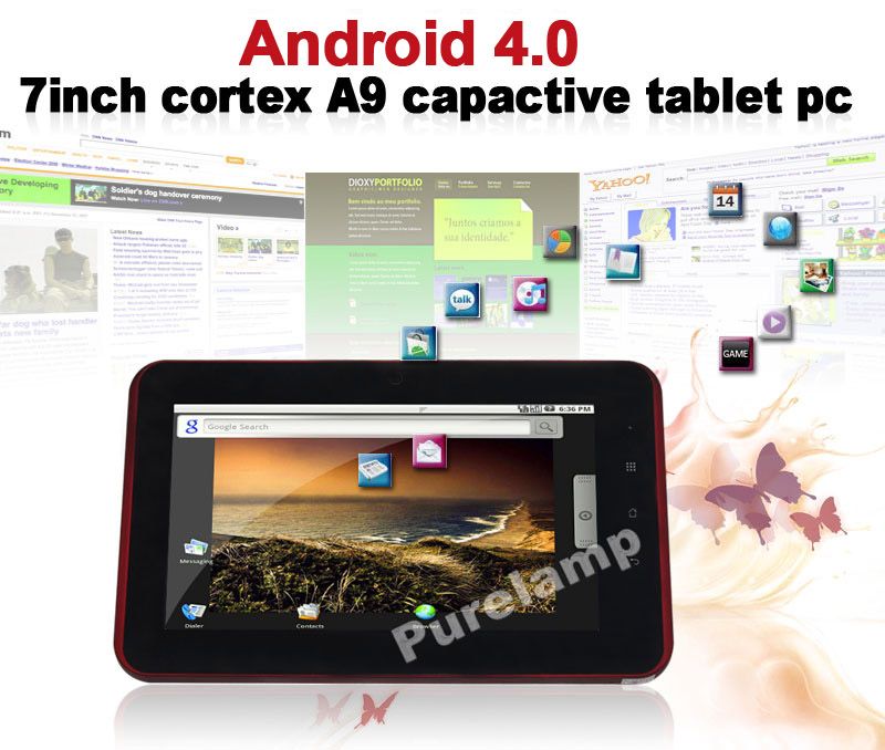 Zenithink ZT 280 C71 Android 2.3 Cortex A9 512M DDR 4GB WIFI Tablet 