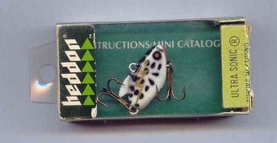 VINTAGE HEDDON ULTRA SONIC LURE 0325 CD IN BOX  