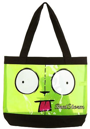   Gir Dog Face Beach Tote Bag Purse & Make Up Jewelry Zipper Pouch NEW