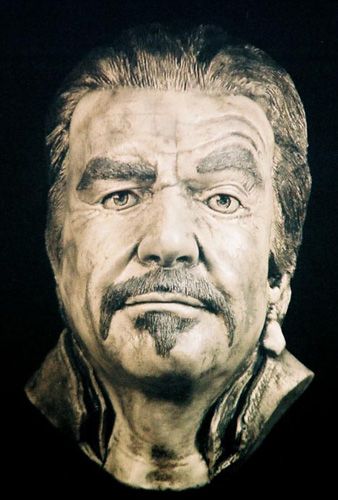 SEAN CONNERY life mask RAMIREZ Highlander Sculpture  