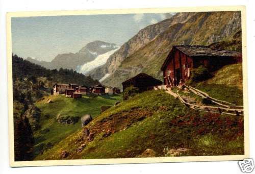 J1259 SWITZERLAND ZMUTT BEI ZERMATT POSTCARD SUISSE  