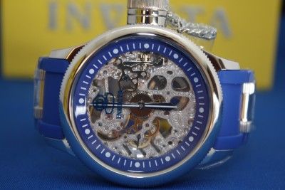 Mens Invicta 1089 Quinotaur Russian Diver Skeleton New  