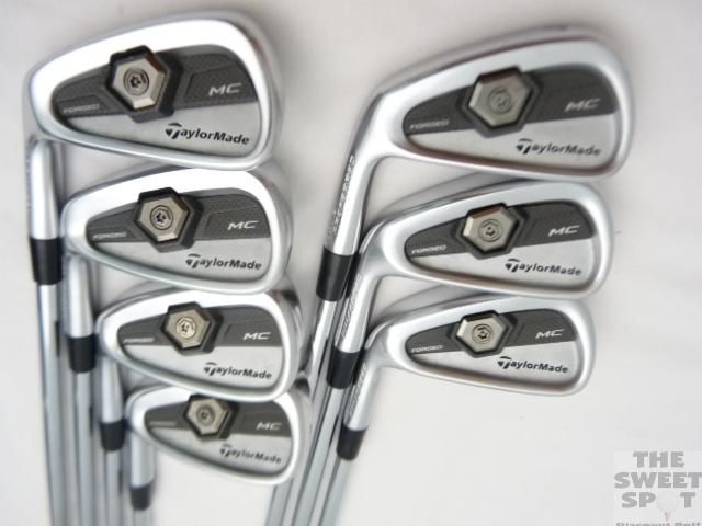 LH TaylorMade Golf Tour Preferred MC Iron Set 4 PW Steel Regular Left 