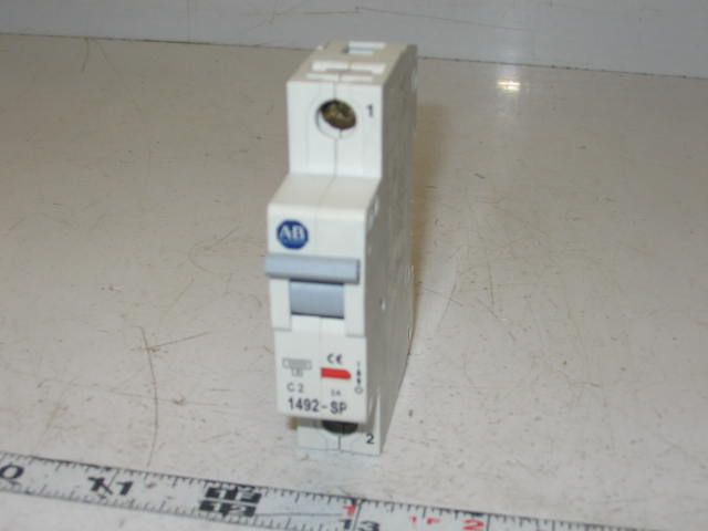 Allen Bradley 1492 SP1C020 Circuit Breaker 1Pole 2A  