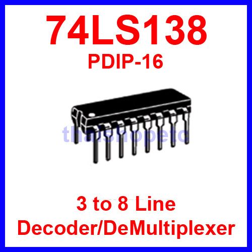 SN74LS138 74LS138 3 to 8 Line Decoder DeMultiplex  