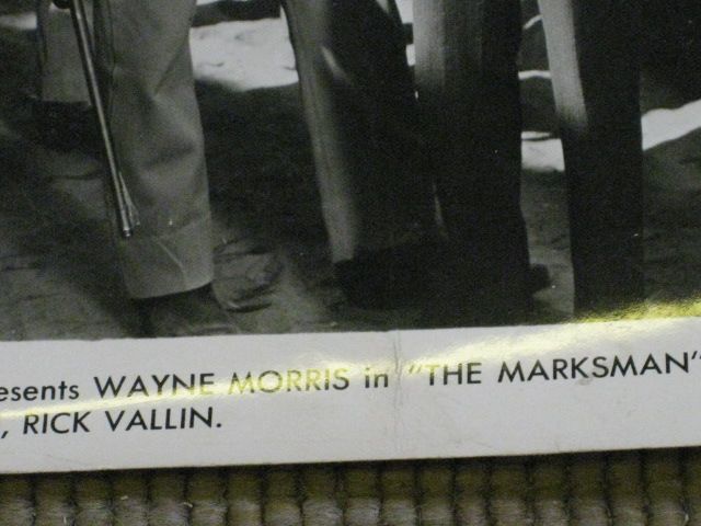 Wayne Morris 1953 Movie Photograph The Marksman  