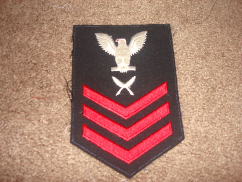 NAVY RATING PATCH USN E 6 YN YN1 YEOMAN PO1  