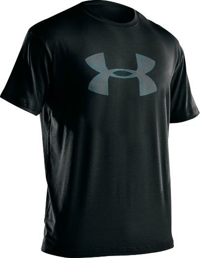 UNDER ARMOUR BIG LOGO HEATGEAR TECH T SHIRT WHITE SS NEW MEN S M L XL 