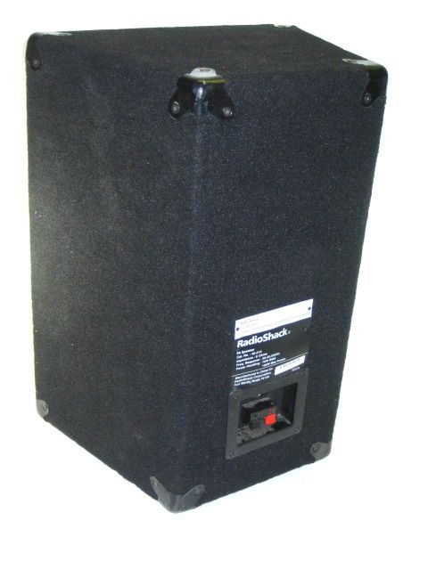 AS IS RADIOSHACK 40 210 10” 75W 2WAY PA MONITOR SPEAKER  