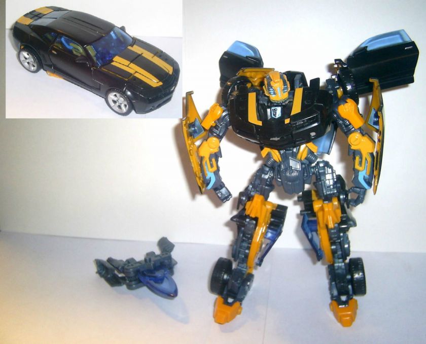 TRANSFORMERS movie 2007 STEALTH BUMBLEBEE complete black camaro  