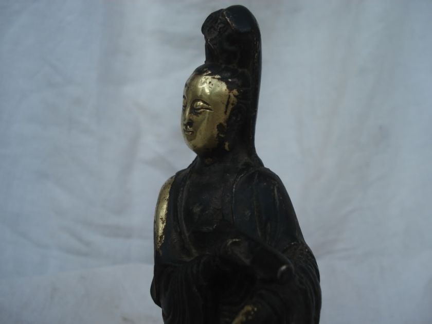 100% of Chinas Tibet bronze statue of Buddha gild bronze Sculpture 