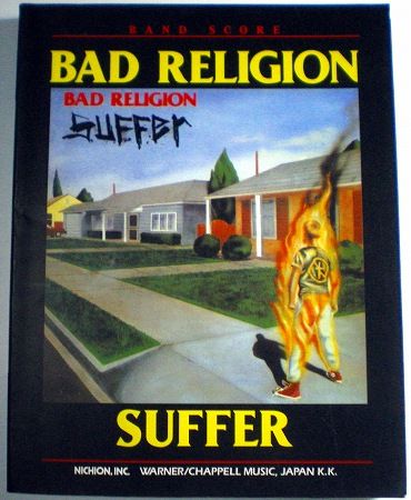 BAD RELIGION SUFFER JAPAN BAND SCORE TAB  