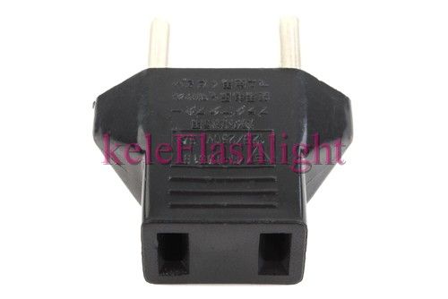 AC US USA TO EUROPEAN EU TRAVEL PLUG Converter ADAPTER  