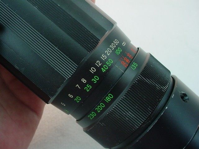 SOLIGOR Zoom 90mm   230mm CAMERA LENS 14.5  