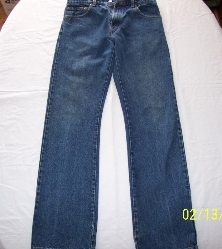 Levis 517, Mens Boot Cut, Red Tab Jeans, 33W X 36L, EUC  