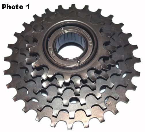   ug sprockets shimano model mf y006 see photo for listing contents 2866