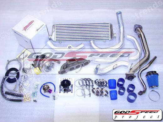 GODSPEED 00 09 HONDA S2000 T3T4 TURBO KIT W TURBONETICS  