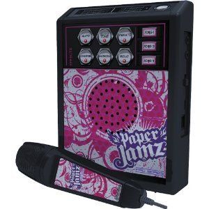 WOWWEE 6422 PAPER JAMZ PRO PINK MICROPHONE AUTO HARMONY USB CONNECT 
