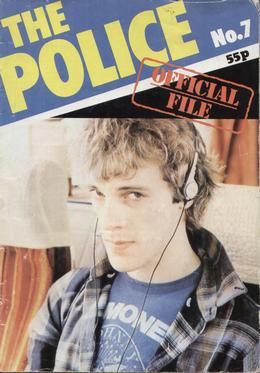 Fanzines The Police Official File #3,4,5,6,7,9,14 & 15  