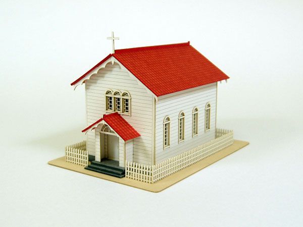 Fence F (Wood) 1/150 N scale   Sankei MP04 06  