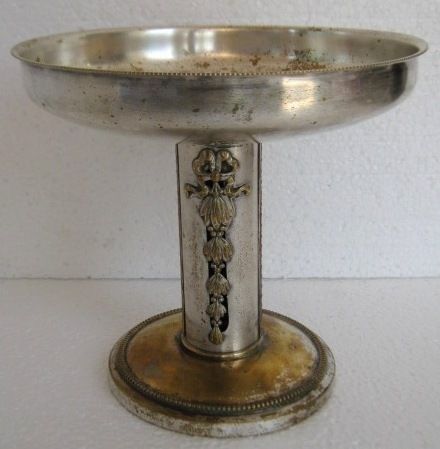 OLD Ca 10s 20s WMF SILVERPLATE CENTERPIECE LEGGED BOWL  