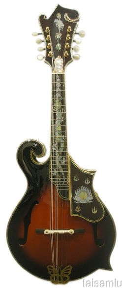 Dragon Inlaid MOP F5 Mandolin,Solid Maple Spruce F5 479  