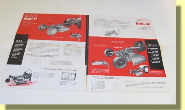 Woods ROTARY Mower SHREDDERS Adv Brochure  