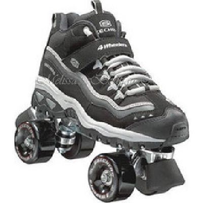 size 11 Mens SKECHERS 4 WHEELER ROLLER SKATES skate quads quad 