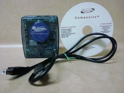 Elation Professional Compu 1024 EC PC DMX Interface Lighting Control 