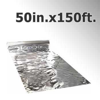 50 x 150 Foot Reflective 2 Mil Thick Mylar 2mil Hydroponic Grow Light 