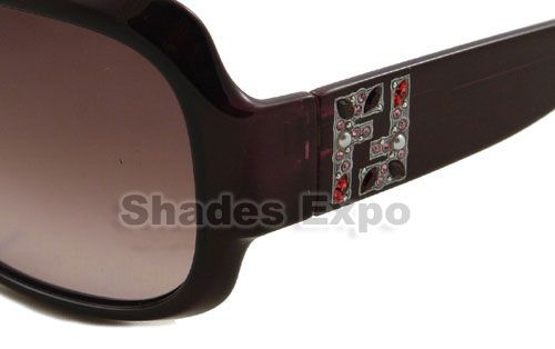 NEW FENDI SUNGLASSES FS F 5011R BURGUNDY 538 5011 AUTH  