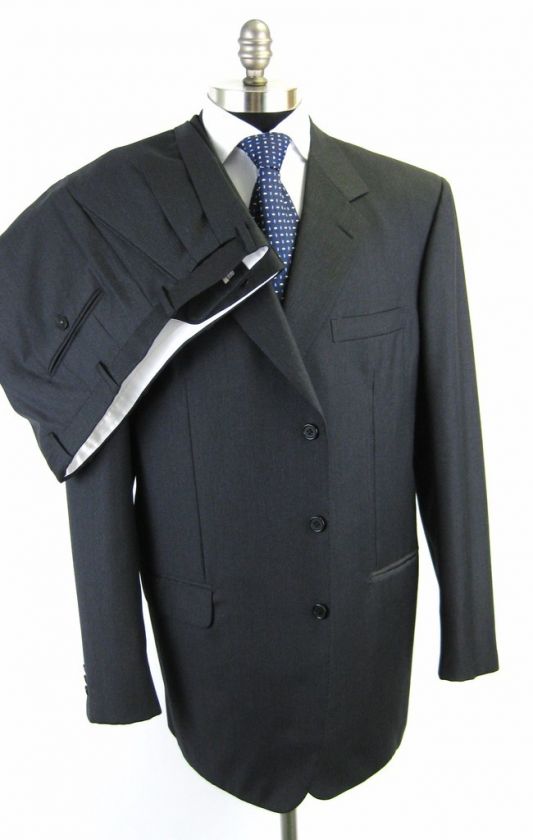 New BRIONI Traiano Charcoal Wool Suit 48 48L NWT $5K  
