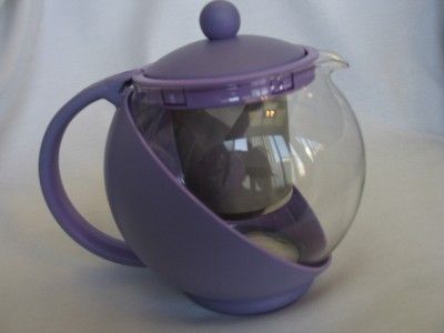  Primula Teapot Brewer Infuser Strainer Purple 25 OZ  