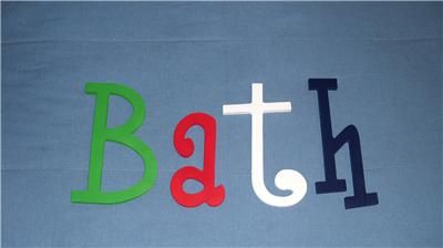 10 Childrens Wood Names Nursery Wall Decor letters  