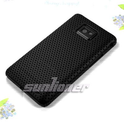 Mesh Hole Hard Case Cover for Samsung Galaxy S2 i9100  