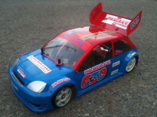 NEW FIESTA Mk 6 Hot Rod body Mardave Kamtec V12 LEXAN  