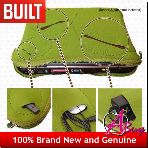 Built NY Cargo Laptop Sleeve 11 13 # Black/Blue/Green  