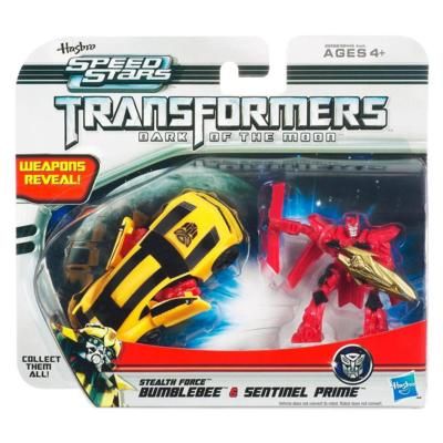 Transformers DOTM Speed Stars Mini Bumblebee Sentinel  