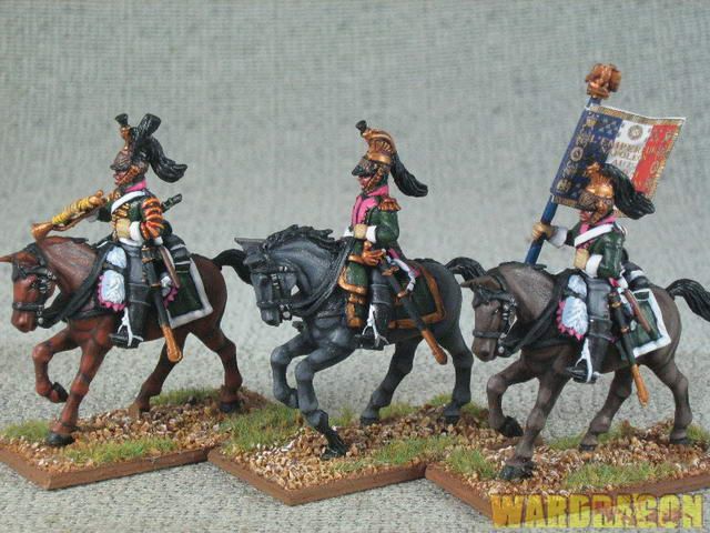 28mm Napoleonic WDS painted French Dragoons 1812 1815 a86  