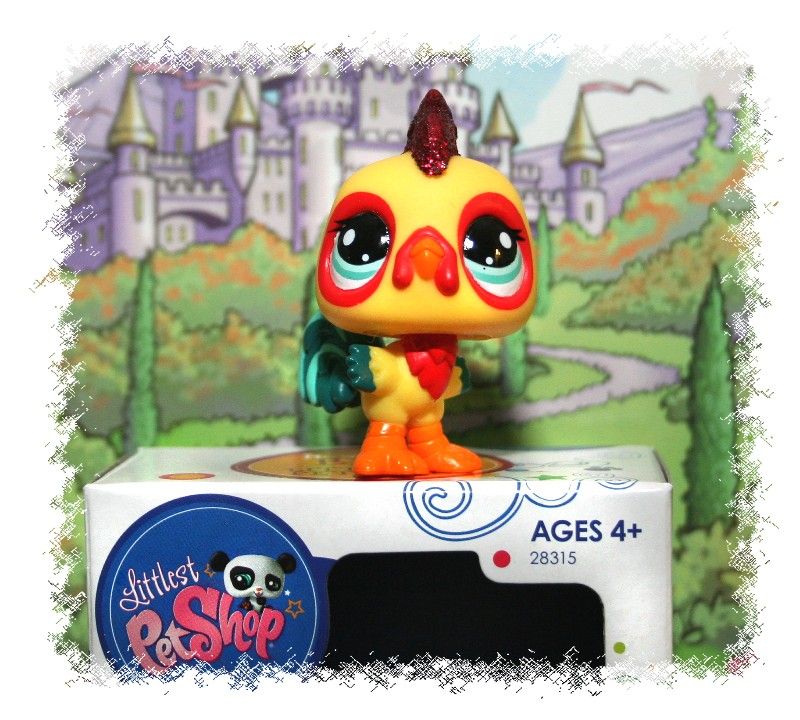 Littlest Pet Shop #2358 Rooster NIB NOT AT RETAIL  