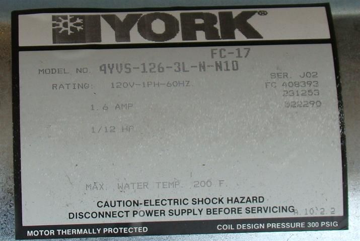 Air Handler with York Blower  