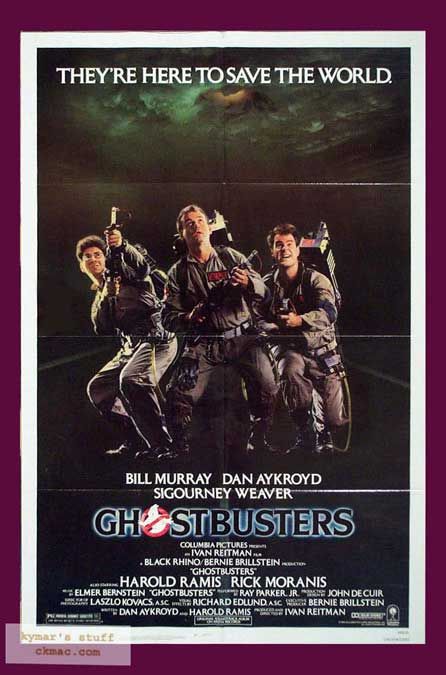 akroyd harold ramis ernie hudson in ivan reitman s ghostbusters