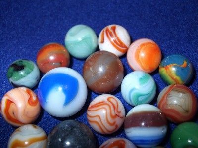 AKRO & PELTIER OLD, VINTAGE & ANTIQUE MARBLES #SG 168  