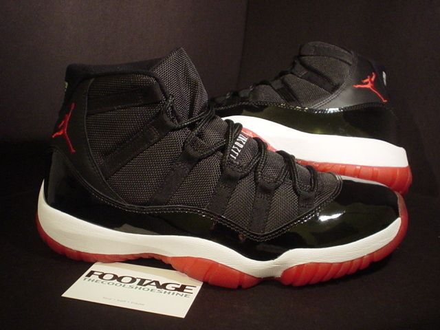   Jordan XI Retro CDP COUNTDOWN BRED BLACK RED WHITE PATENT DS NEW 11