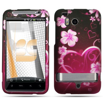 for HTC ThunderBolt 4G Android VERIZON CELL Phone PINK PURPLE WHITE 