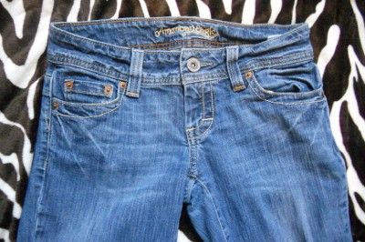 American Eagle Womens Artist Medium Wash Bootcut Jeans Size 2 Regular 