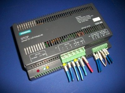 SIEMENS DC USV SITOP 24VDC POWER SUPPLY 6EP1931 2FC01  