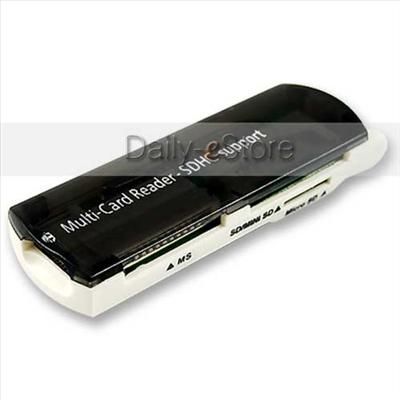 USB Memory Card Reader SD Micro SDHC MMC TF M2 MS Stick  