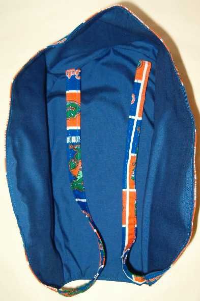 SCRUB HAT CAP MADEw UNIVERSITY OF FLORIDA GATORS FABRIC  